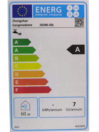 Gazowy podgrzewacz wody BreeRainz JSD40-20L