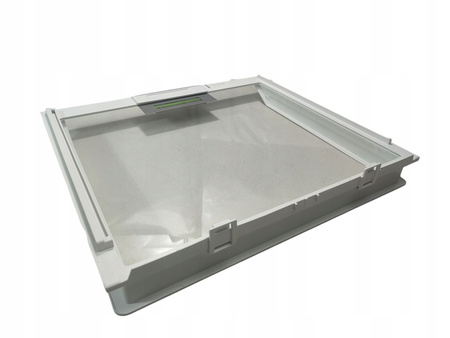SZKLANA PÓŁKA Z RAMKAMI SAFETY GLASS LODÓWKI SIEMENS 11020336