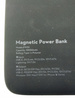 Magnetyczny bezprzewodowy power bank LL TRADER 10000 mAh, Czarny
