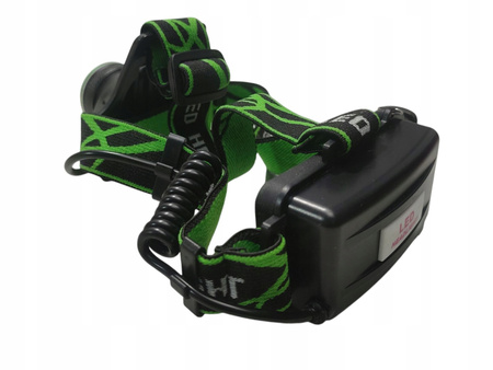 AKUMULATOROWA LATARKA CZOŁOWA LED