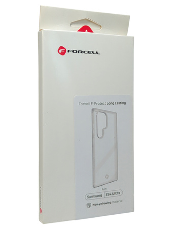 Etui Plecki do Samsung Galaxy s24 Ultra bezbarwny Forcell F-Protect