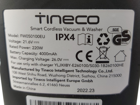 Odkurzacz pionowy TINECO Floor One S3 Extreme