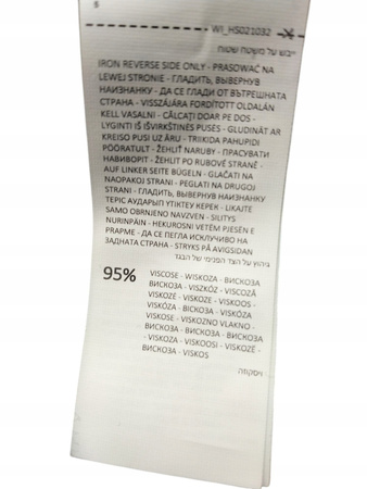 Bluzka z półgolfem i wiązaniem HOUSE BRAND Rozmiar L Czarna