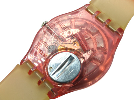 Zegarek damski na pasku Swatch Originals Astilbe Gent 34mm GP140