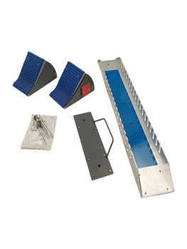 Bloczek startowy Supvision Q63 Blue Blok startowy aluminiowy do biegania