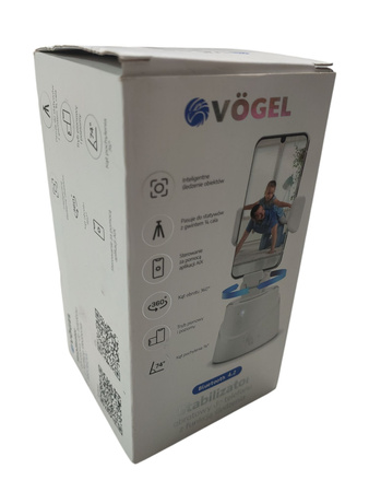 Gimbal ręczny elektroniczny VÖGEL BSF360W Biały