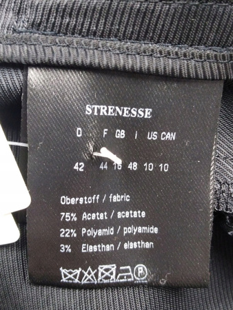 Eleganckie spodnie damskie Czarne STRENESSE ROZ.42