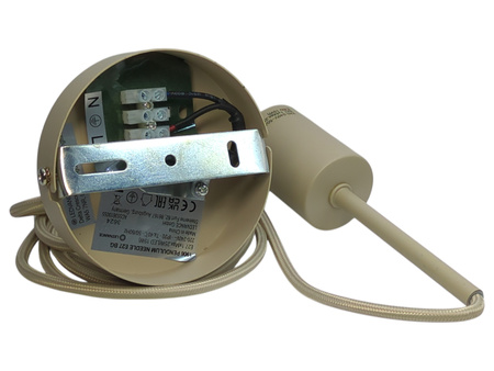 Lampa Sufitowa Wisząca Zwis Beżowy Vintage 1906 Pendulum Ledvance