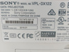 Projektor Sony VPL-DX122 XGA 2600 lumenów