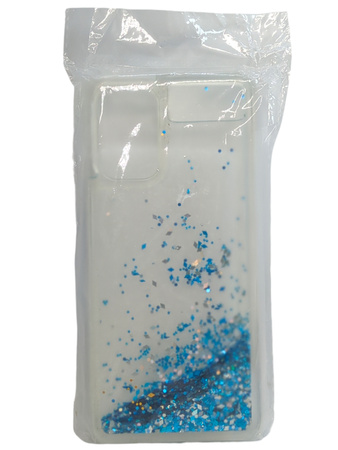 Etui Plecki do Samsung Galaxy A32 5G / M32 Liquid Sparkle niebieskie