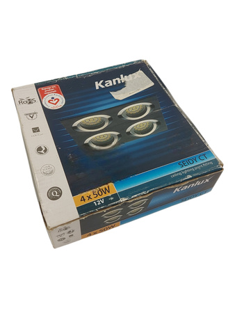 Kanlux Sufitowa oprawa punktowa SEIDY CT-DTL450-B 18287