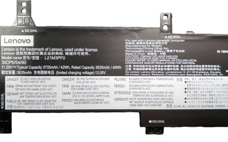 Bateria laptopa L21M3PF0 do Lenovo IdeaPad