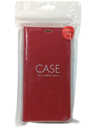 Etui LUNA Book do iPhone 15 Pro Max Czerwone