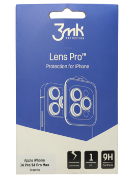 Szkło ochronne na aparat 3mk LensPro 14 Pro/14 Pro Max