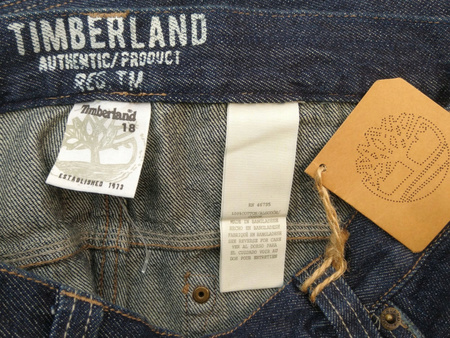 Spodnie męskie TIMBERLAND rozmiar 18 GRANATOWE