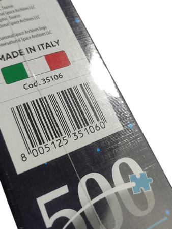 PUZZLE 500 SZT NASA CLEMENTONI SPACE COLLECTION Nasa Collection 35106