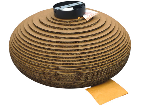 Lampa sufitowa dekoracyjna Ledvance Decor E27 brąz karton