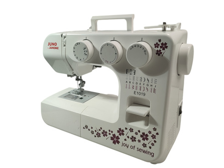 Maszyna do szycia Juno E1019 - 19 programów ściegowych | 860 wkłuć/min