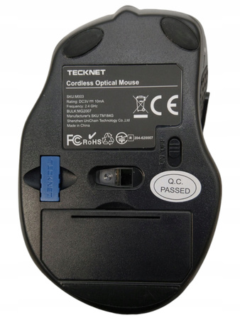 Bezprzewodowa mysz optyczna Tecknet M003 2,4G 4000DPI