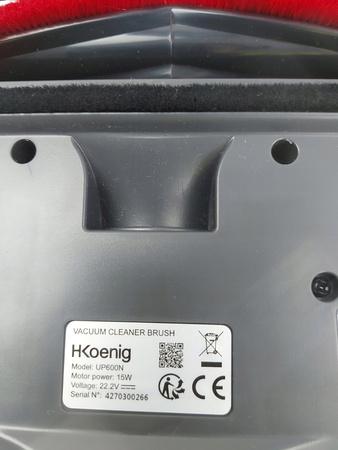 Bezprzewodowy odkurzacz pionowy 3w1 H.Koenig UP600 PowerClean 22,2 V