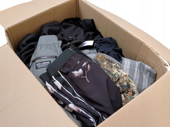 Ubrania 10 kg sortowane gat 1 SPODNIE DAMSKIE