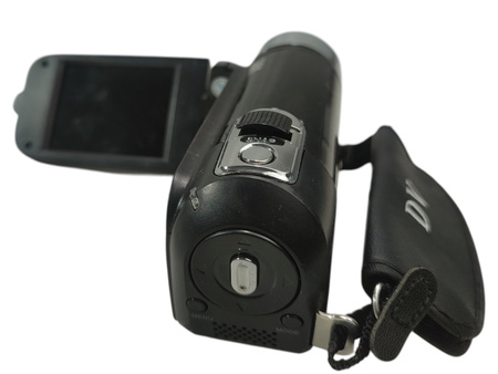 Kamera Wideo 16x 1080P 30FPS z 2,7-calowym Obrotowym Ekranem Czarny