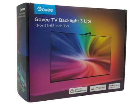 Taśma LED Govee H6099 TV Backlight 3 Lite 55-65 cali RGBICW