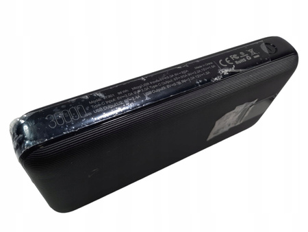 Powerbank VEEKTOMX VT301| 30000mAh-96Wh| Czarny
