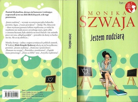 Jestem Nudziarą Klub Książki Kobiecej tom 1