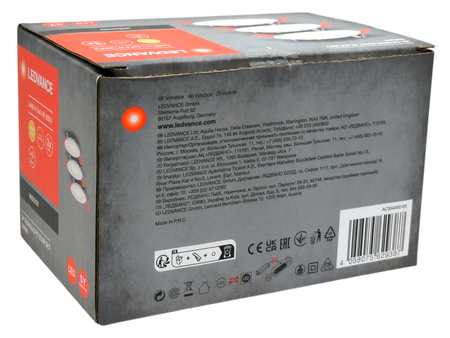 Zestaw 3x Oprawa downlight Ledvance Slim 4.5W 3000K 85mm IP20