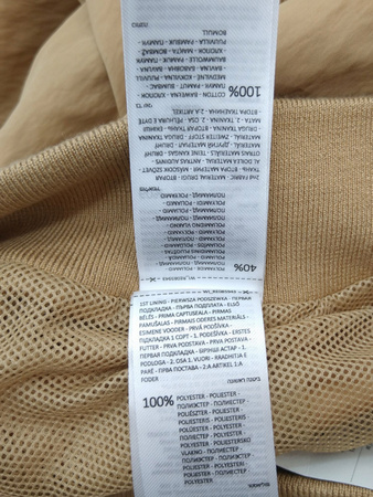 SPODENKI SZORTY DAMSKIE RESERVED ROZMIAR S BRĄZOWE