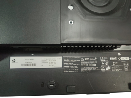 Monitor LED HP EliteDisplay E231 23 " 1920 x 1080 px TN VGA