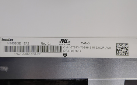 Matryca Innolux N140BGE-EA3 14 HD 1366x768 LED 30pin Matowa