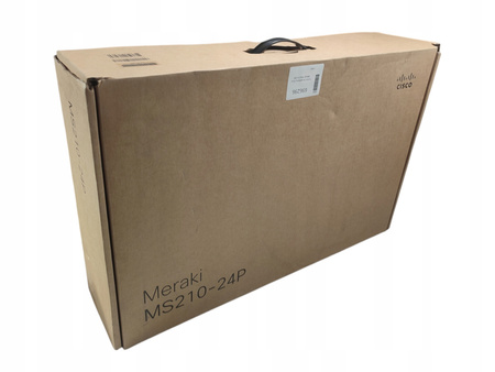 Switch Meraki MS210-24P 24x1GbE PoE+ 370W 4xSFP Stack 128Gbps L2 Cloud