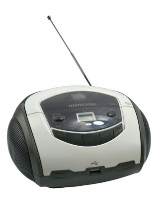 Radioodtwarzacz Memorex MP8717 WH USB/CD