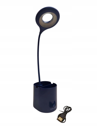LAMPKA BIURKOWA AKUMULATOROWA SMUKEE 240296-B-DB