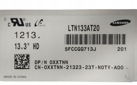 Matryca Samsung LTN133AT20 13,3" 1366x768px