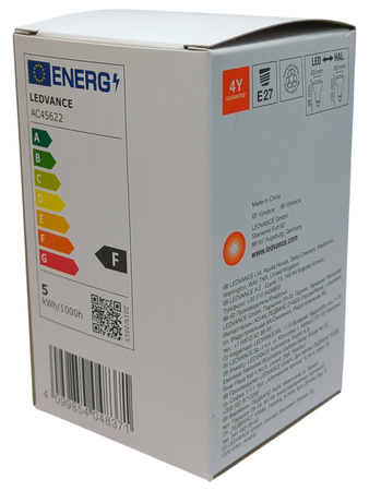 Żarówka LEDVANCE Performance LED Spot R63 4,8W 2700K 350 lm 36° E27