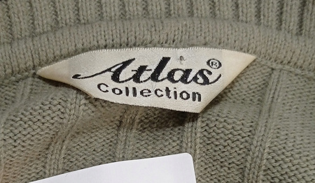 Sweter męski ATLAS w kolorze szarym