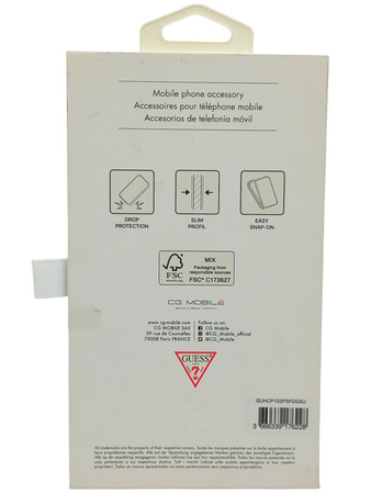 Etui Plecki do Apple iPhone 15 Case Guess fiolet