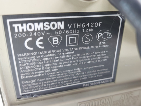 Magnetowid VHS Thomson VTH6420E
