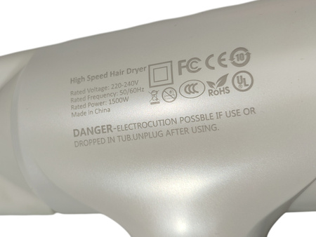 Suszarka do włosów TQQ FK3 1500 W Biała