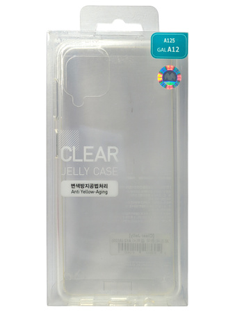 Etui Plecki do Goospery Samsung Galaxy A12 bezbarwny