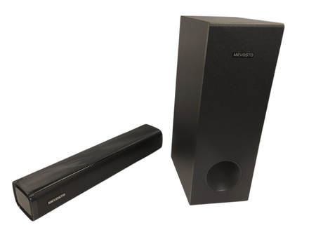 Soundbar z Subwooferem TV PC Gaming 2.1 CH BT 5.3 USB HD-ARC Mevosto D37