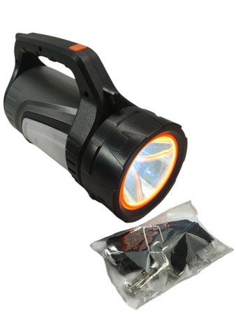 LETHE Latarka szperacz LED z powerbankiem 300 lm + pasek na ramię 829
