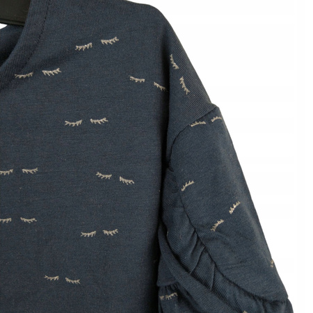 T-SHIRT DZIECIĘCY LINCOLN&SHARKS ROZMIAR 134 GRANATOWY