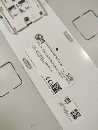 Panel LED PHILIPS PowerBalance RC461B 40W 4000lm 4000K 60x60 DALI