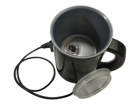 Bezprzewodowy spieniacz do mleka Hoffen AK-8022 3w1 czarny