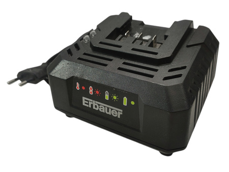 Ładowarka Erbauer EC18-Li 18 V szybka EXT 2,4 A 60 W