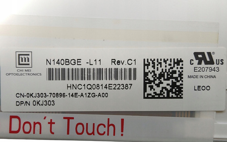 Matryca Innolux N140BGE-L11 14" 1366x768px